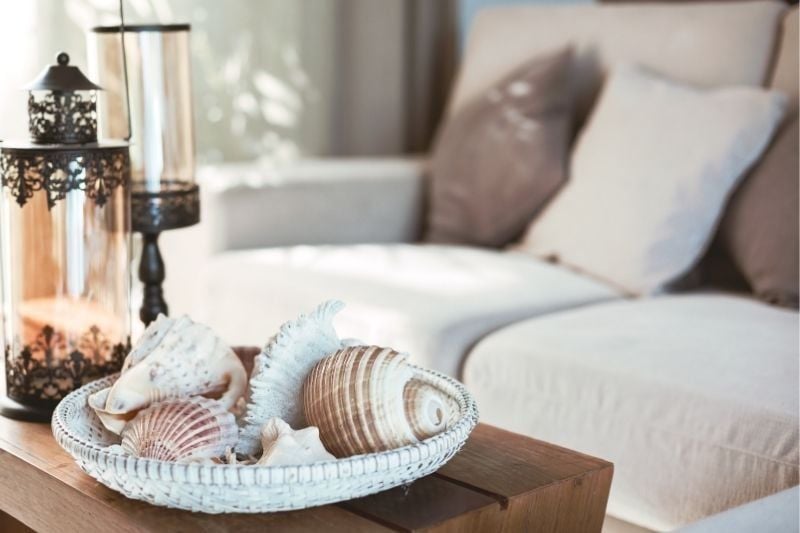 Shell and Sea Themed Decoration Ideas at Home