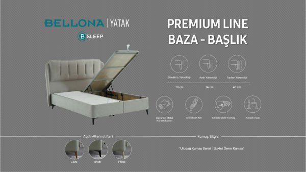 Premium Line Baza - Su Yeşili