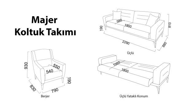 Majer Koltuk Takımı