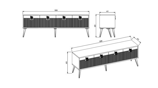 Napoli TV Table