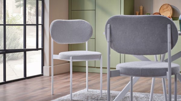 Fabio Chair 2 Packs - Gray