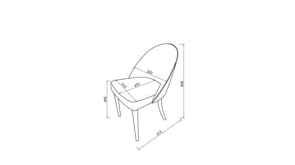 Boheems Chair 6358 2 Packs