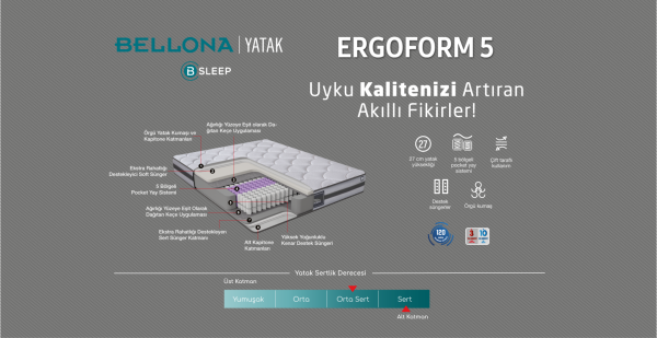 Ergoform-5 Yatak