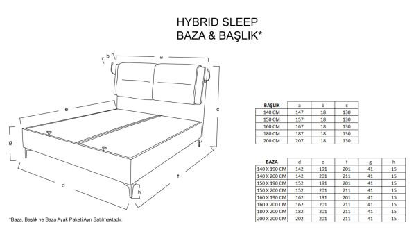 Hybrid Sleep Baza - Vizon