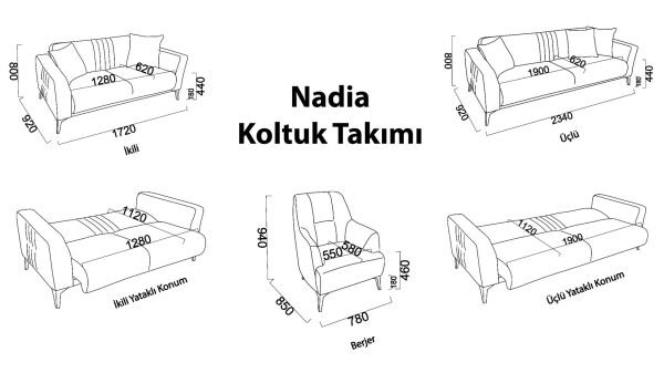 Nadia Koltuk Takımı