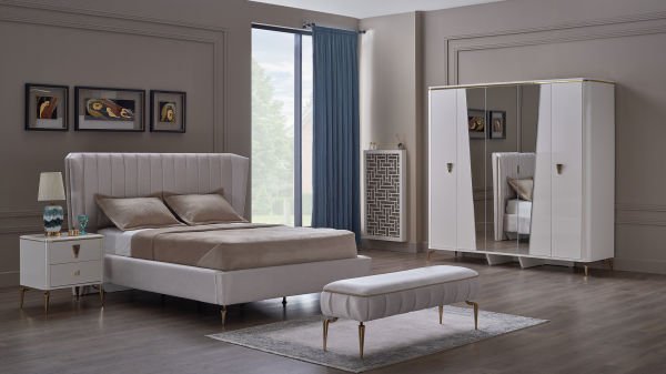 Plaza Bedroom Set - Ivory